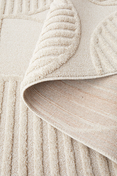 Brosa lee Beige Runner Rug