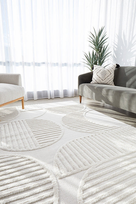 Brosa lee White Rug