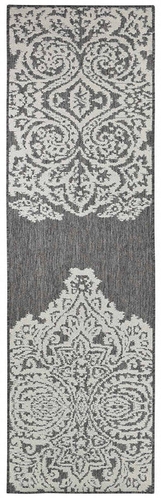 Long Island Sheen Brown Cream Rug