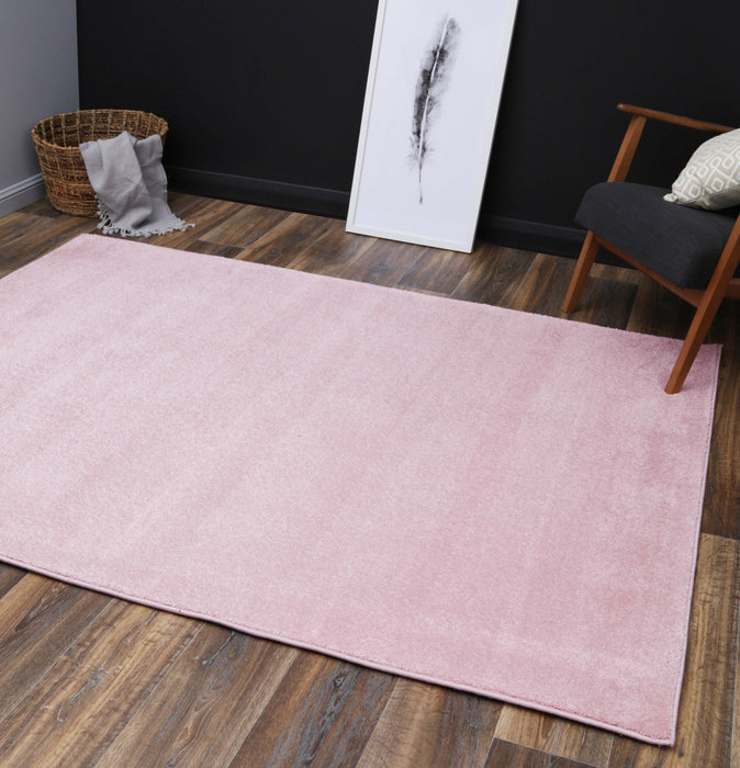 Mountainous Blush Plush Rug