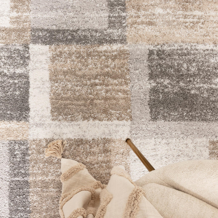 Orlean Squares Neutral Rug