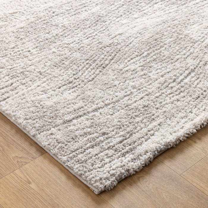 Orlean Carved Grey Runner Rug