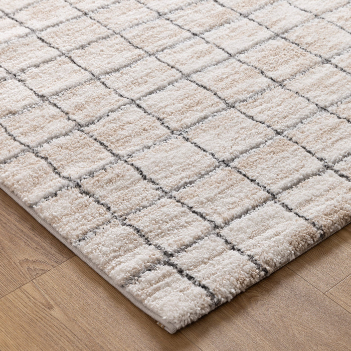 Orlean Clean Lines Neutral Rug