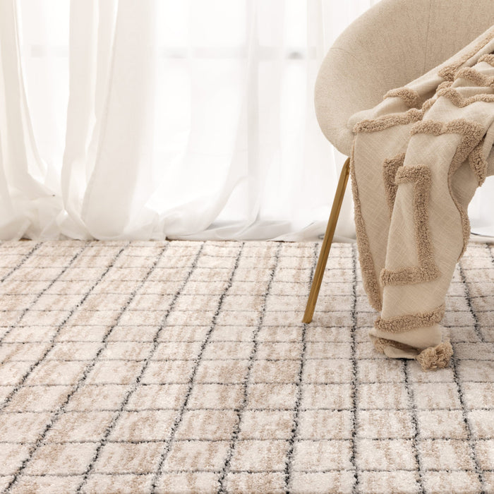 Orlean Clean Lines Neutral Rug