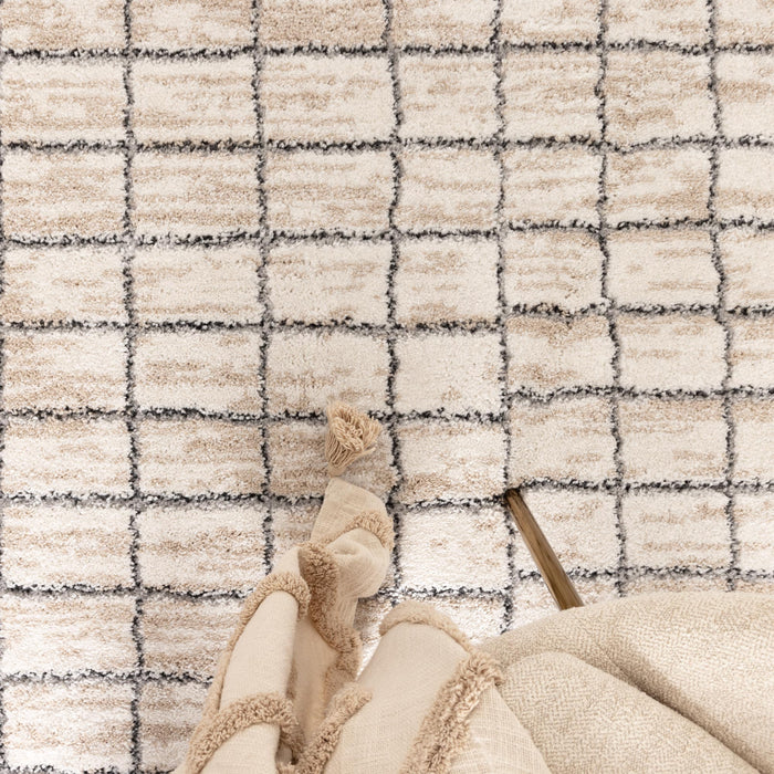 Orlean Clean Lines Neutral Rug