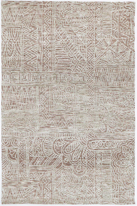 Amrish Newburg Rust Tribal Rug