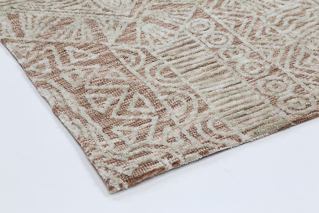 Amrish Newburg Rust Tribal Rug