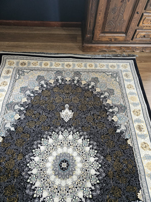 Arsham Spark Black Rug