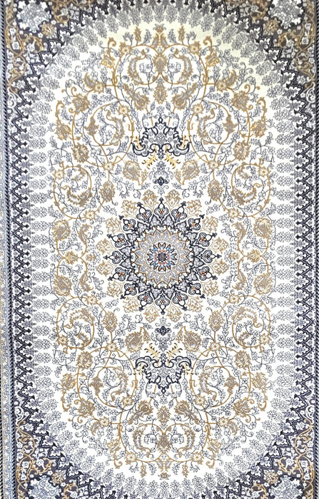 Arsham Floret Silver Cream Rug