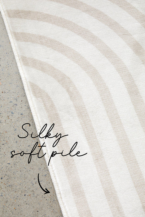 Vivify Jett Natural Washable Rug