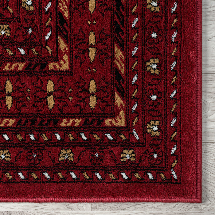 Royal Queen Red Runner Rug