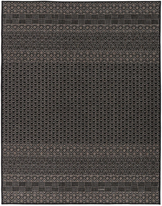 Sisalo Gem Beige Black Rug