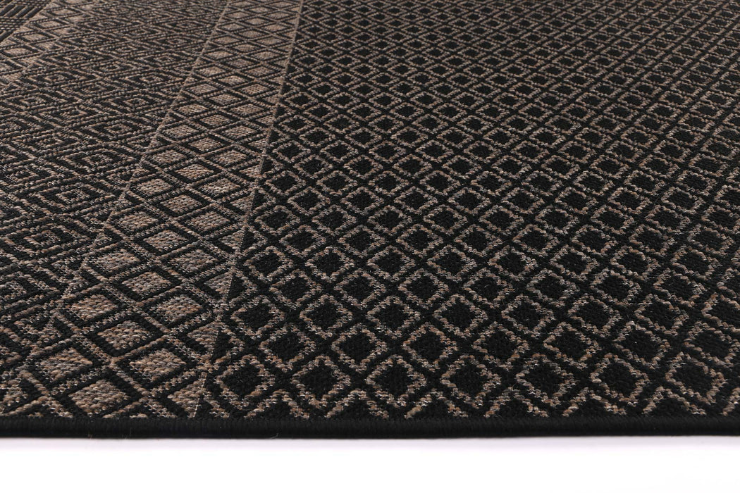 Sisalo Gem Beige Black Rug