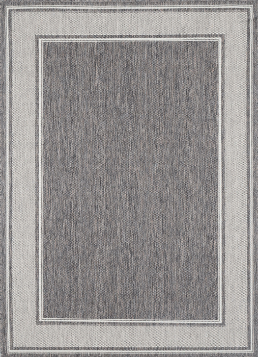 Sisalo Plain Bordered Beige Rug