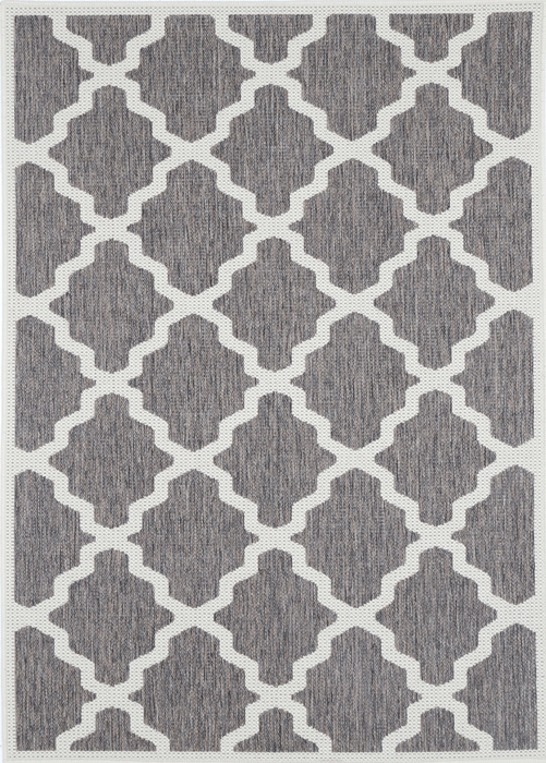 Sisalo Trellis Grey Cream Rug