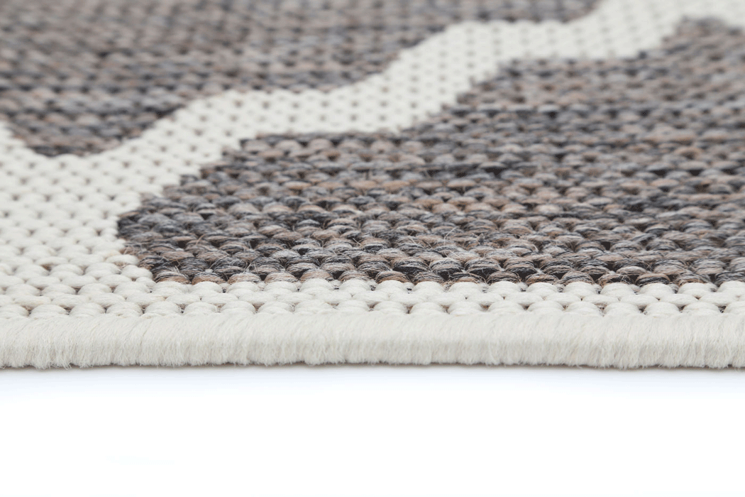 Sisalo Trellis Grey Cream Rug