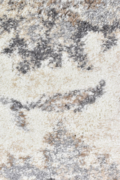 Sophia Pearl Bloom Grey Beige Rug