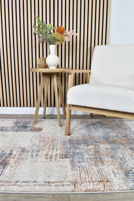 Sophia Sanremo Blue Rust Runner Rug