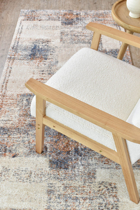 Sophia Sanremo Blue Rust Runner Rug