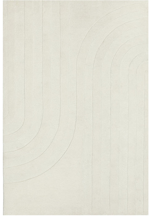 Crest Trail White Rug