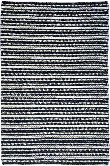 Alpha Arrow Strip Carbon Rug