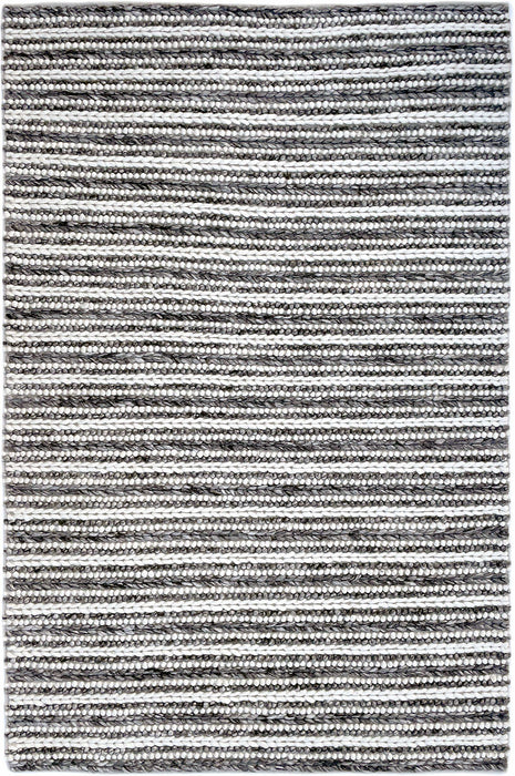 Alpha Arrow Strip Chocolate Rug