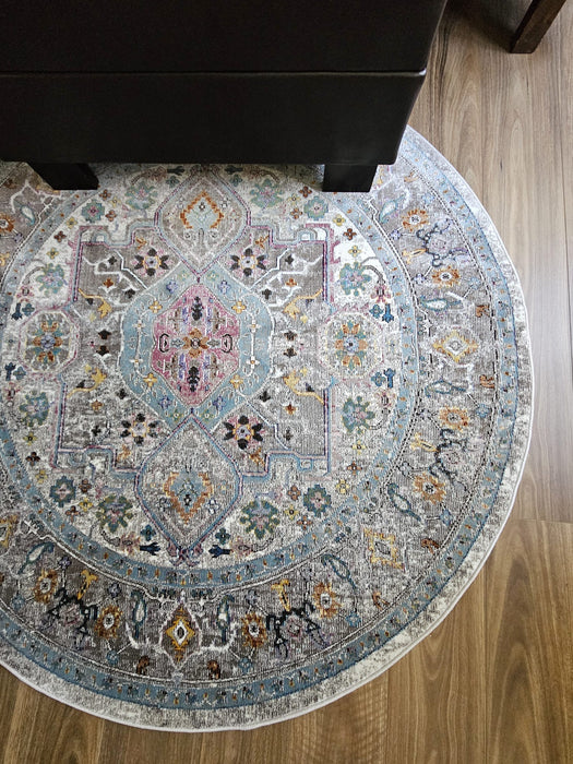 Peerless Aksaray Multi Round Rug