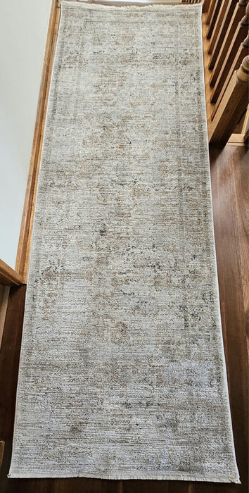 Peerless Bodrum Grey Runner Rug