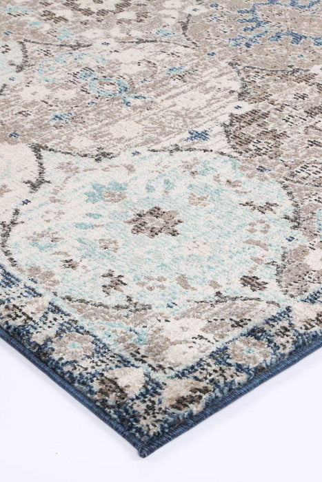 Ezra Multi Blue Lantern Rug