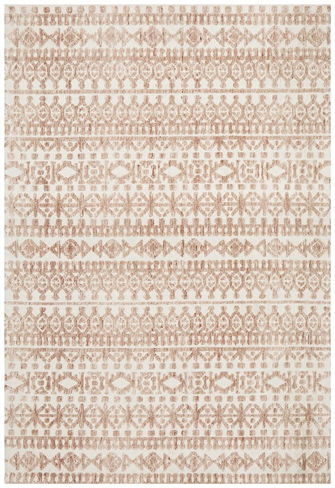 Denim Beta Peach Ivory Rug