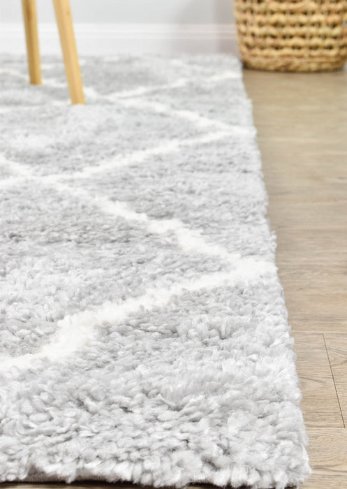 Palmyra Span Shaggy Grey Rug