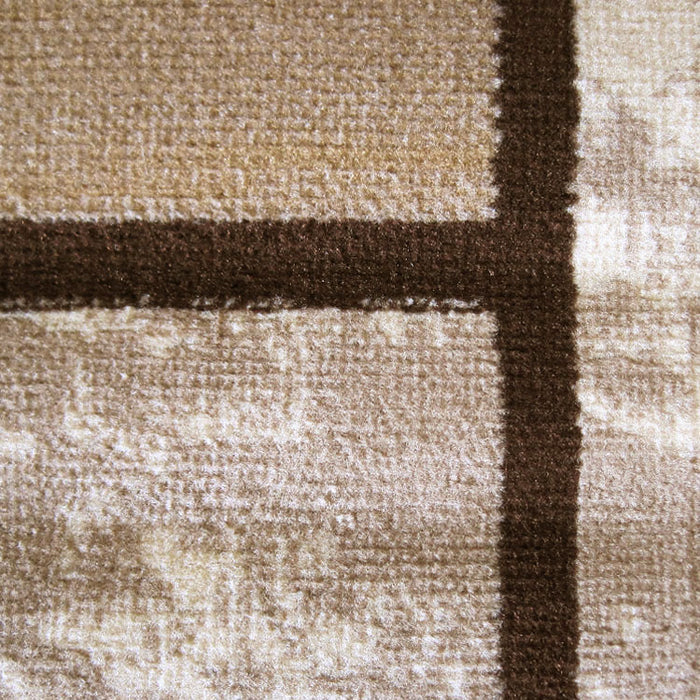 Medori Twist Beige Runner Rug