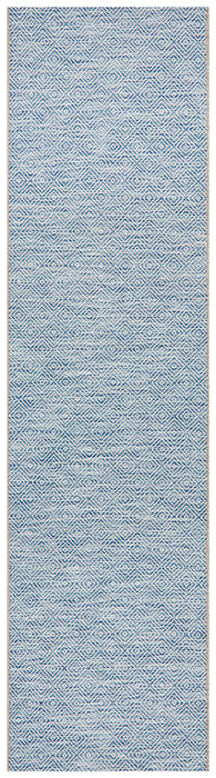 Courtyard Deck  blue Runner Rug