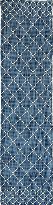 Puzzle Blue Rug